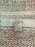 Ann Taylor LOFT Metallic Ivory Pullover Sweater Size L - photo 7