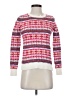 Ann Taylor LOFT Print White Pink Pullover Sweater Size XXS - photo 1