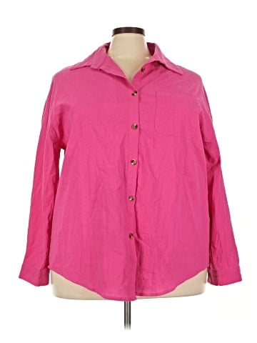 In'Voland 3/4 Sleeve Button-Down Shirt (view 1)