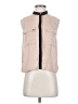 XXI Tan Sleeveless Button-Down Shirt Size XS - photo 1