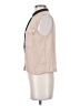 XXI Tan Sleeveless Button-Down Shirt Size XS - photo 5