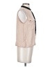 XXI Tan Sleeveless Button-Down Shirt Size XS - photo 4