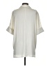Open Edit 100% Polyester Ivory Short Sleeve Blouse Size XS - photo 2
