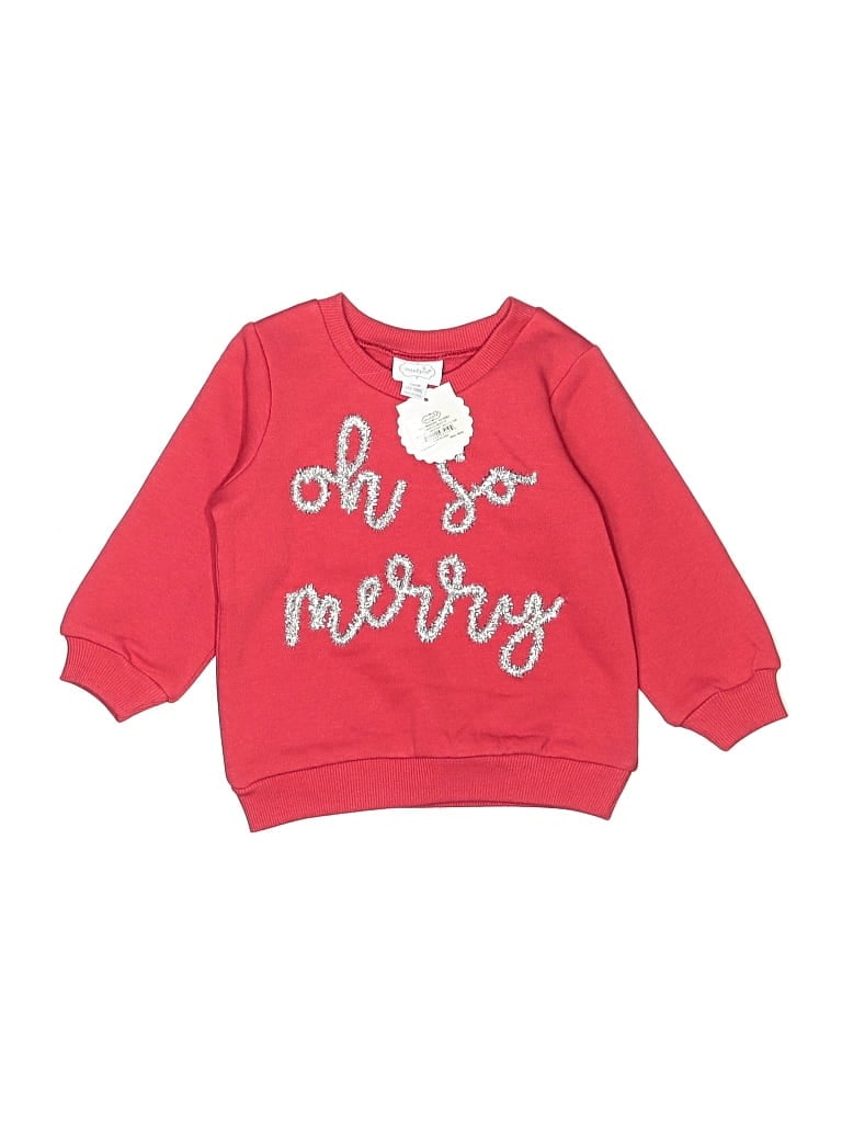 Mud Pie Kids' Pullover Sweater In Red