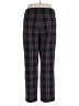 Ann Taylor LOFT Outlet Plaid Black Casual Pants Size 16 - photo 2