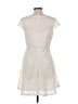 No Boundaries 100% Polyester Ivory Casual Dress Size L - photo 2
