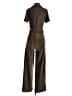 Sadie & Sage Metallic Brown Jumpsuit Size XS - photo 2