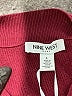 Nine West Solid Burgundy Pullover Sweater Size L - photo 7