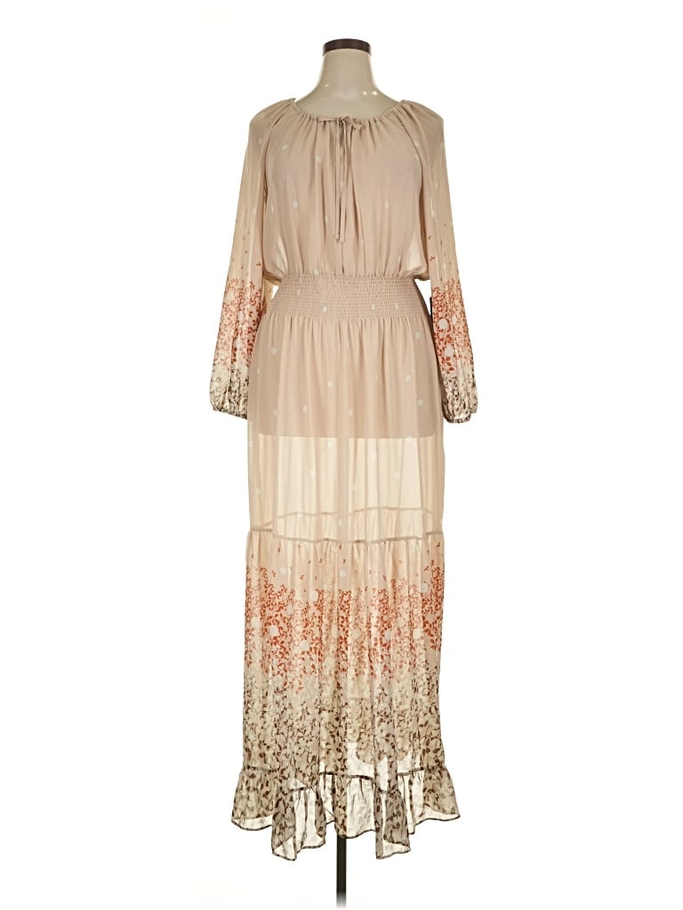 Express Casual Dress In Brown