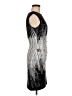 SD Collection Graphic Silver Cocktail Dress Size 6 - photo 4