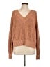 A New Day Tweed Orange Pullover Sweater Size L - photo 1