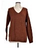 Carolyn Taylor Brown Pullover Sweater Size L - photo 1