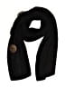 Pure Accessories 100% Cotton Black Scarf One size - photo 1