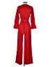 H By Halston Solid Red Jumpsuit Size XXS - photo 2