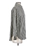 MNG Stripes Silver Long Sleeve Blouse Size 2 - photo 4