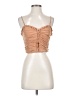 Zara Tan Sleeveless Blouse Size S - photo 1