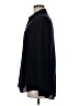 Uniqlo Solid Black Long Sleeve Button-Down Shirt Size M - photo 5