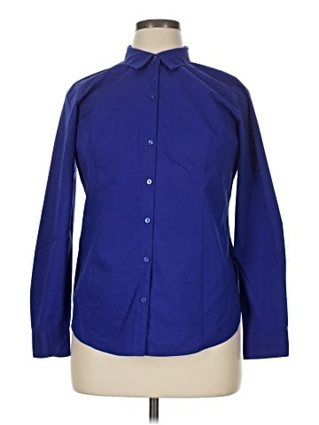 Worthington Long Sleeve Blouse (view 1)