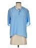 Ann Taylor LOFT Blue 3/4 Sleeve Blouse Size XS - photo 1