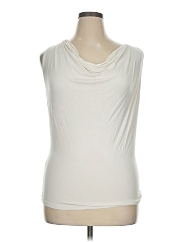 August Silk Sleeveless Blouse (view 1)