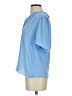 Ann Taylor LOFT Blue 3/4 Sleeve Blouse Size XS - photo 5