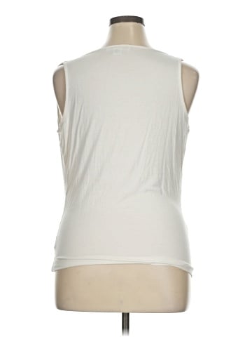 August Silk Sleeveless Blouse (view 2)