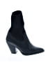 Just Fab Black Ankle Boots Size 7 - photo 1
