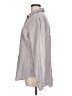 Maurices 100% Rayon Gray Long Sleeve Button-Down Shirt Size L - photo 5