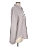 Maurices 100% Rayon Gray Long Sleeve Button-Down Shirt Size L - photo 4