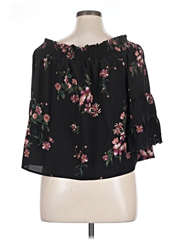 Jolt 3/4 Sleeve Blouse (view 2)