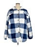 Unbranded Checkered-gingham Blue Coat Size 5X - photo 1