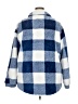 Unbranded Checkered-gingham Blue Coat Size 5X - photo 2
