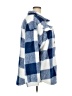 Unbranded Checkered-gingham Blue Coat Size 5X - photo 4