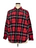 Chaps 100% Cotton Red Cardigan Size 2X - photo 1