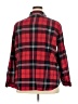 Chaps 100% Cotton Red Cardigan Size 2X - photo 2