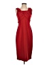 Taylor Red Cocktail Dress Size 4 - photo 1