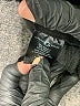 Franne Golde Solid Black Active Pants Size XL - photo 5