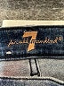 7 For All Mankind Hearts Blue Jeans Size 23 waist - photo 4
