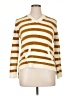 Derek Heart 100% Polyester Stripes Gold Pullover Sweater Size XL - photo 1