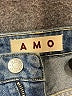 AMO Hearts Blue Jeans Size 28 waist - photo 7