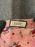 EDDY 100% Cotton Pink 3/4 Sleeve Blouse Size S - photo 6