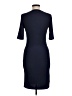 H&M Solid Blue Casual Dress Size M - photo 2