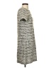 Ann Taylor LOFT Tweed Gray Casual Dress Size XS - photo 4