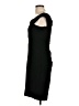 Parker 100% Polyester Solid Black Cocktail Dress Size L - photo 5