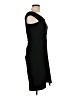 Parker 100% Polyester Solid Black Cocktail Dress Size L - photo 4