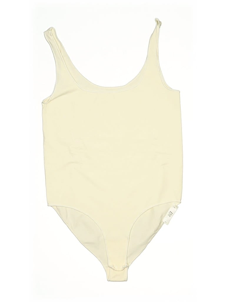 Pre-owned Skims Bodysuit In White