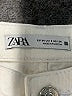 Zara Solid Ivory Khaki Shorts Size 2 - photo 3