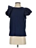 Express 100% Cotton Blue Short Sleeve Top Size S - photo 1