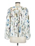 Maje 100% Polyester White 3/4 Sleeve Blouse Size Med (2) - photo 2