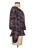 MICHAEL Michael Kors 100% Polyester Blue Long Sleeve Blouse Size S - photo 4